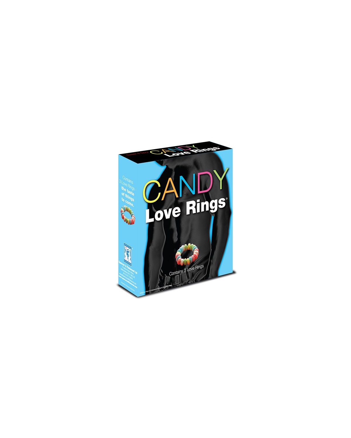 Dessous Bonbons Sweet & Sexy 3 Candy Love Rings