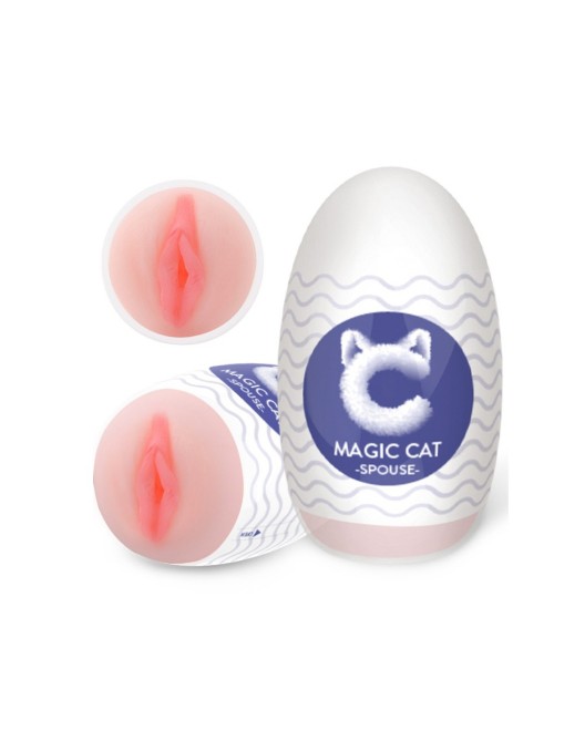 Masturbateur_Masculin_Réaliste_Vagin_Lèvres_Larges_Spouse_Magic_Cat