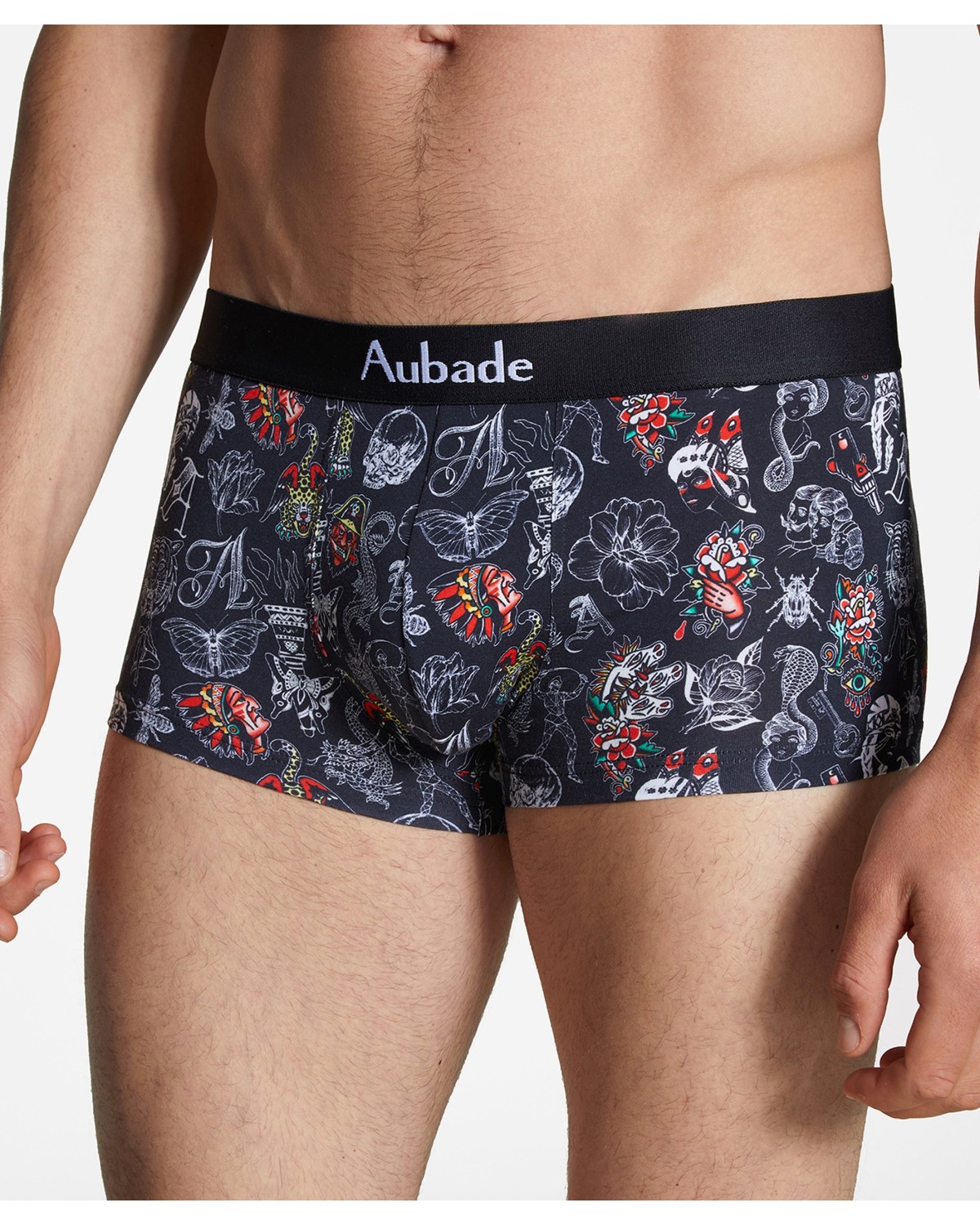 Boxer_Trunk_Homme_Black_Art_Aubade_&_Baptiste_Giabiconi