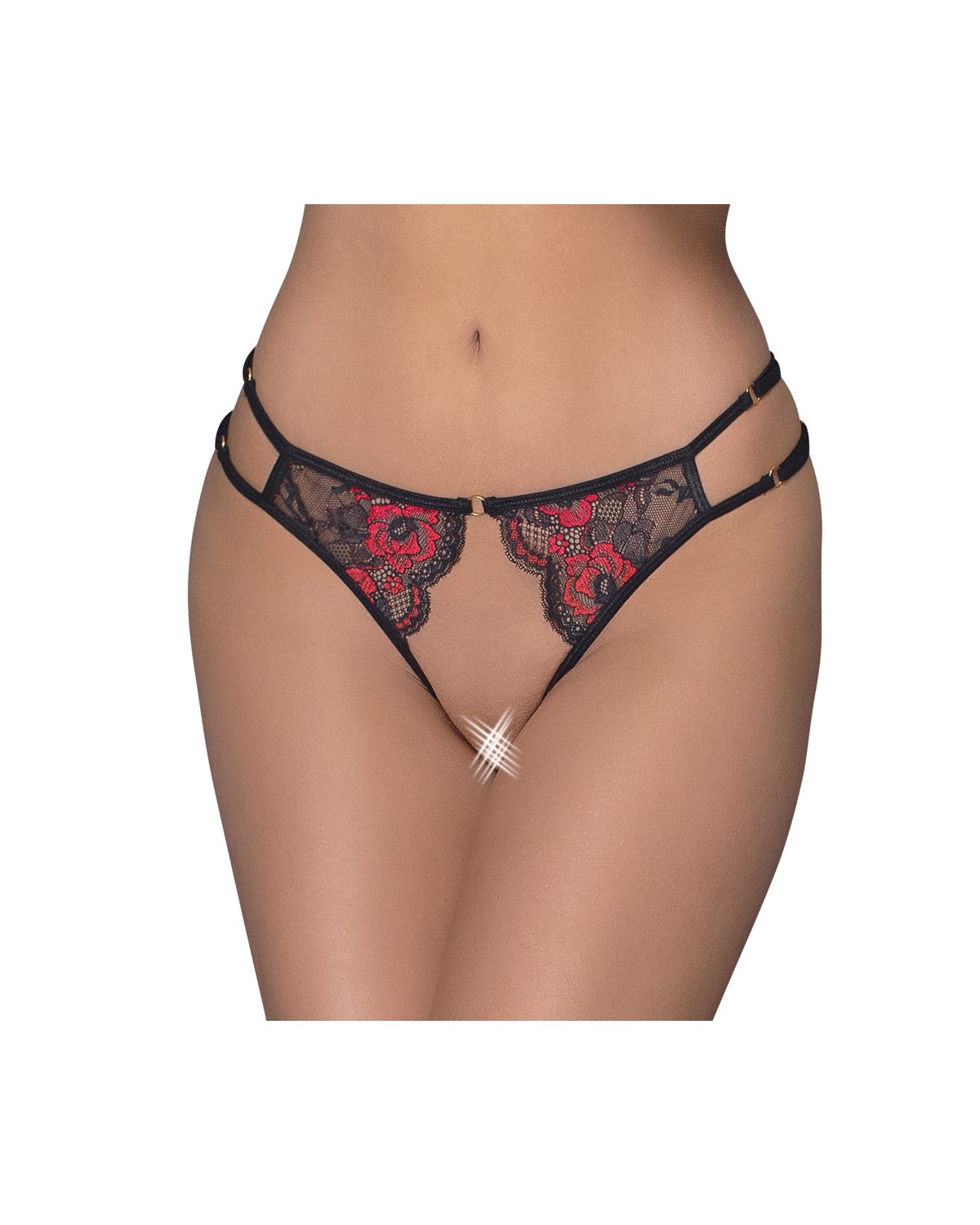 Culotte_Nue_Dentelle_Florale_Cottelli_Lingerie