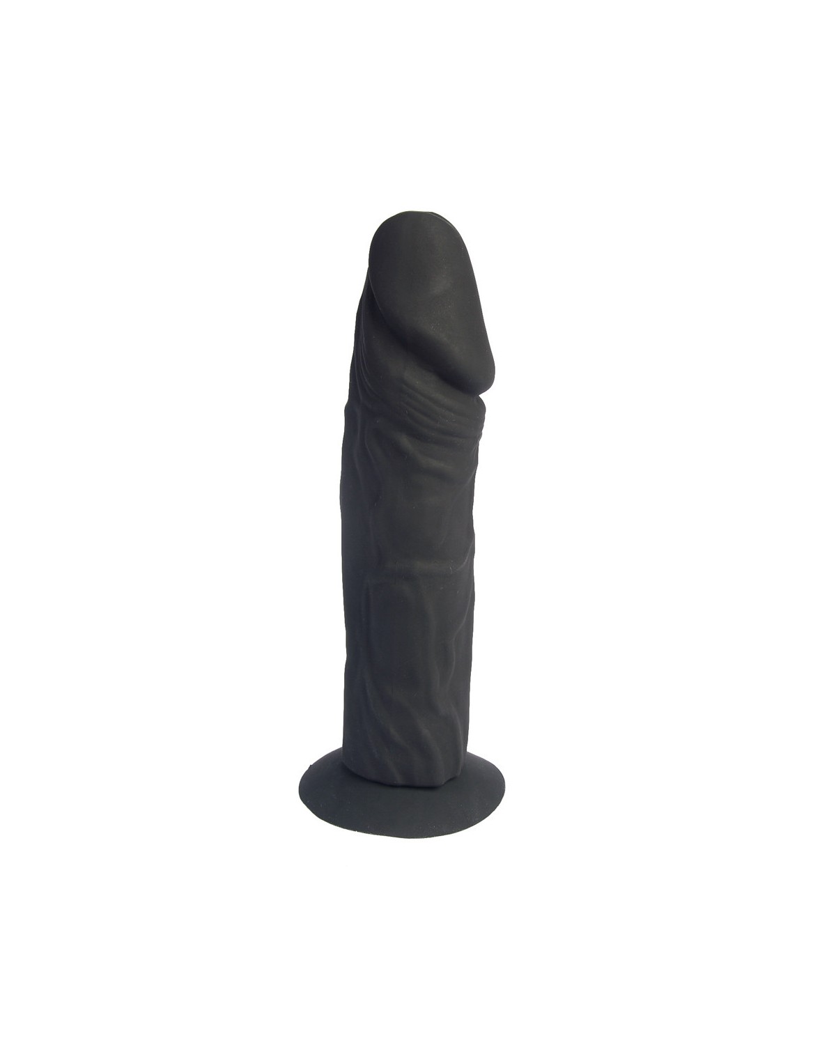  Gode_Silicone_Réaliste_Ventousé_avec_Gland_pour_Strap_On 