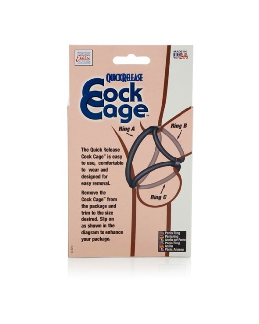 Quick Release Cock Cage