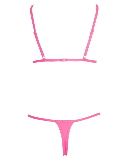 Bikini 2 Pièces Rose Néon – Cottelli Lingerie