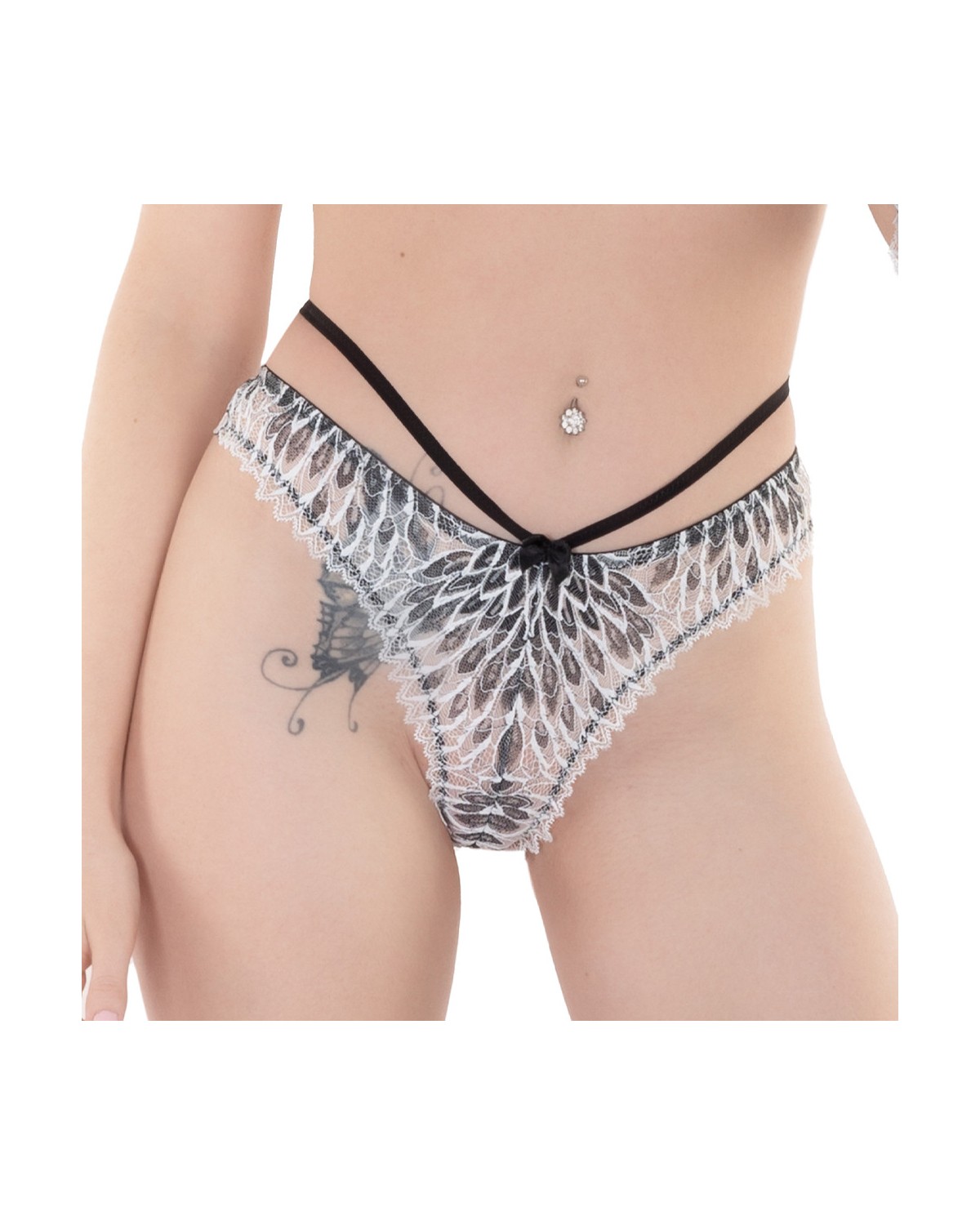 String_Bresilien_Dentelle_Plume_Eros_Veneziani