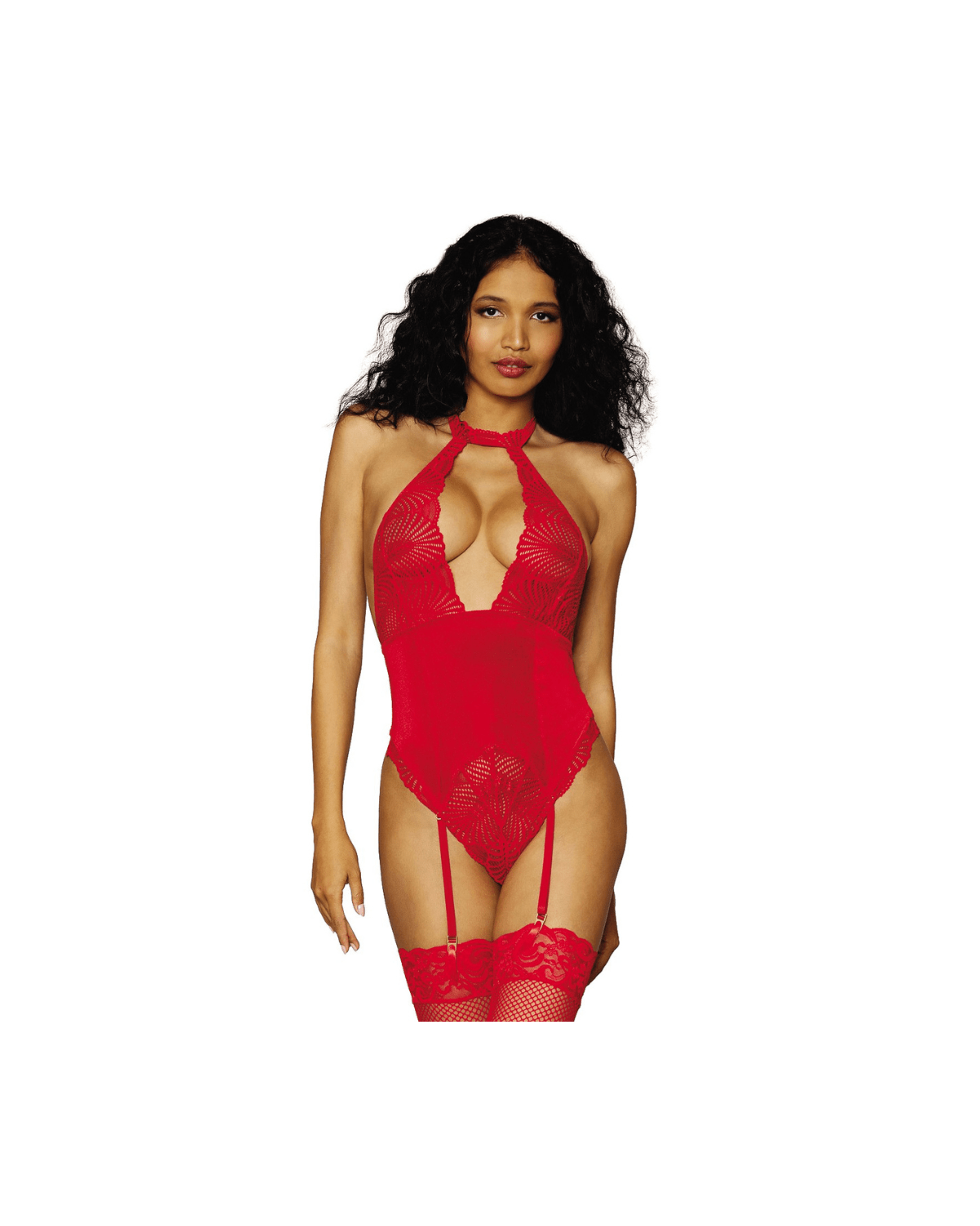 Body_String_Ouvert_Dentelle_Rouge_Jarretelles_Mapale_Lingerie