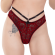 String Brésilien en Dentelle Rouge Floquée – Eros Veneziani