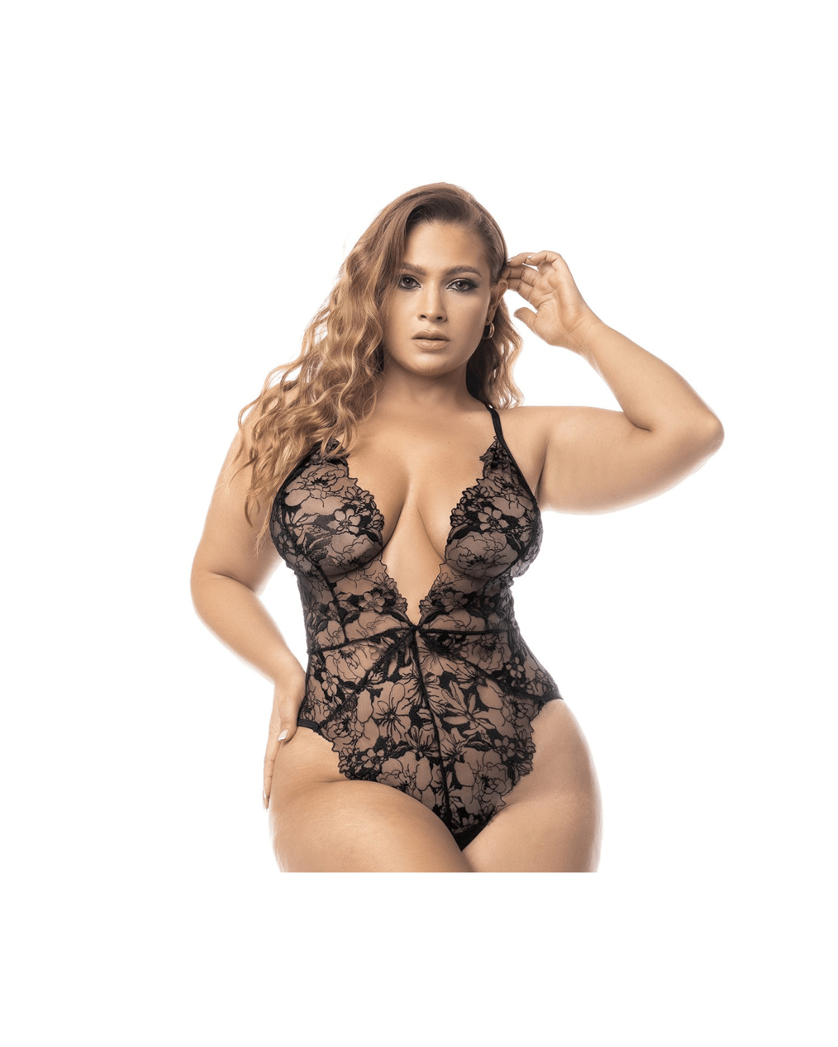 Body_Transparent_Dentelle_Brodee_Grande_Taille_Mapale_Lingerie