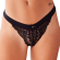 Tanga Noir en Dentelle ‘Flirty’ – Valege Lingerie