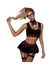 Costume_Erotique_Feminin_Tenue_Etudiante_Sexy_Top_Mini_Jupe