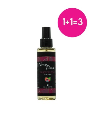 Huile de Massage Parfumée Fruits des Bois 100 ml - Nous Deux