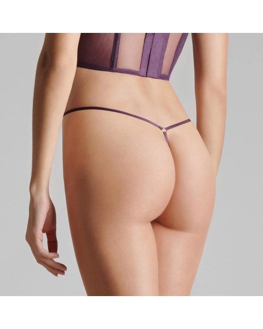 Mini String L'Amoureuse Prune - Maison Close