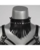 collier-ras-de-cou-cuir-fringe-voyeurx-noir