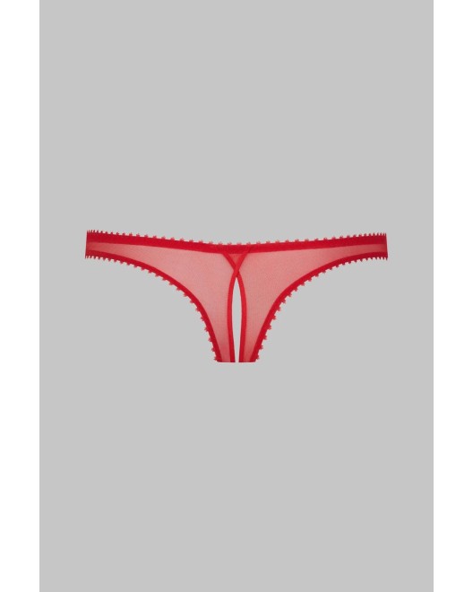 String Ouvrable Rouge Accroche C½ur - Maison Close