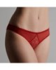 Culotte Sexy Rouge Accroche C½ur - Maison Close