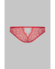 Culotte Sexy Rouge Accroche C½ur - Maison Close