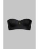 Soutien-Gorge Bustier en Simili Cuir Chambre Noire - Maison Close