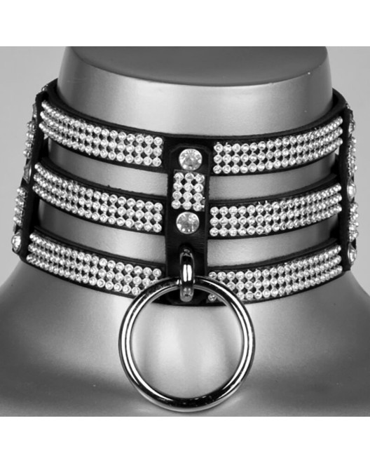 Collier Ras-De-Cou à Strass Diamonds - VoyeurX