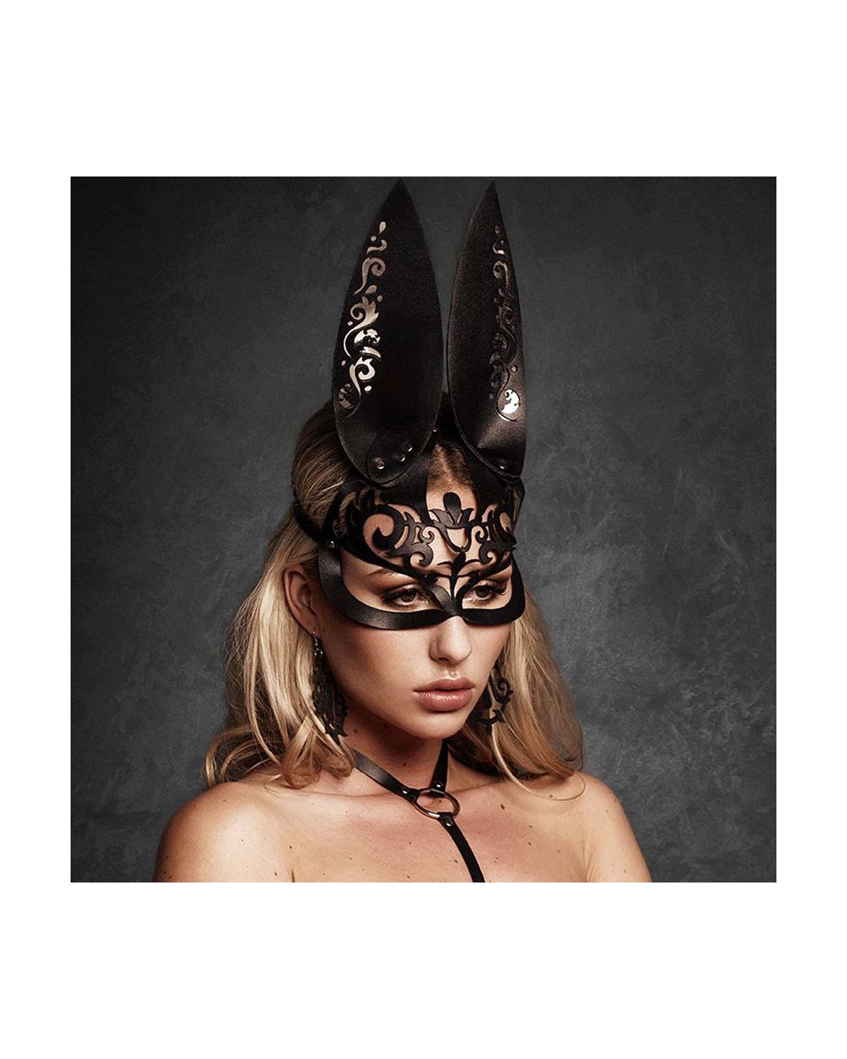 Masque en Cuir Bunny Lilly - VoyeurX