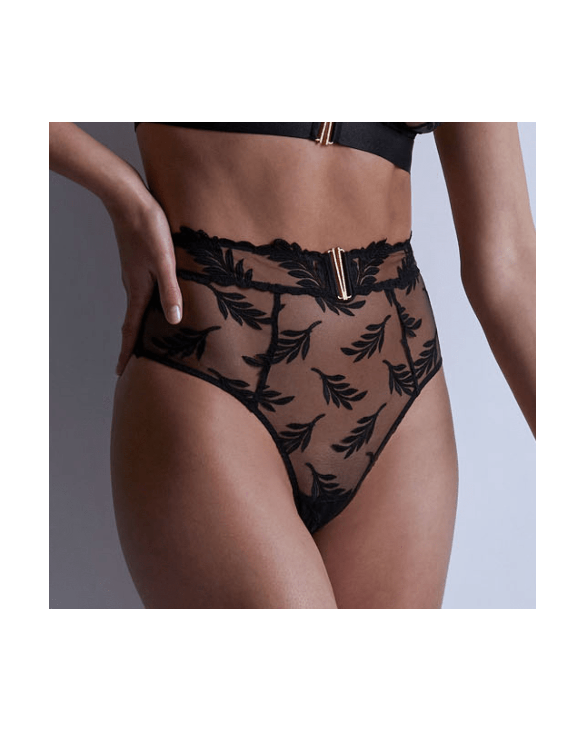 Culotte Haute Queen Of Shadow - Aubade Lingerie