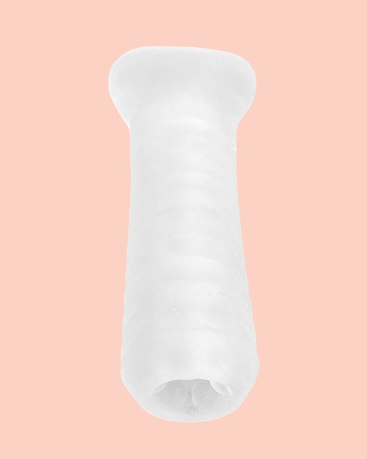 gaine-extension-penis-ouverte-13cm-transparent-sleeve-me