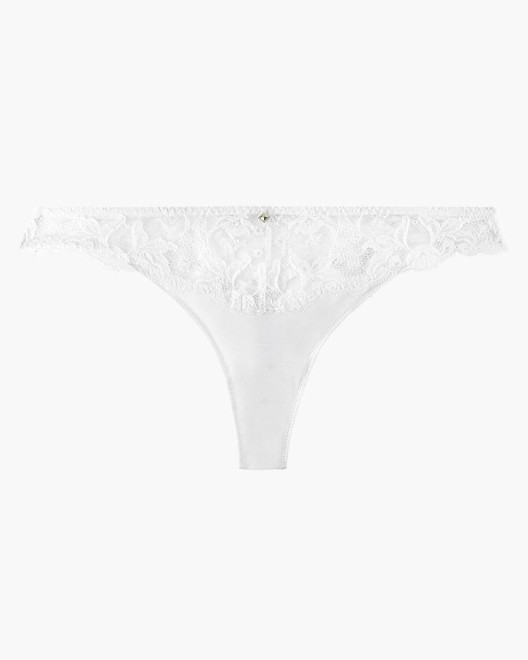 Tanga en Dentelle Blanche Kiss Of Love – Aubade Lingerie