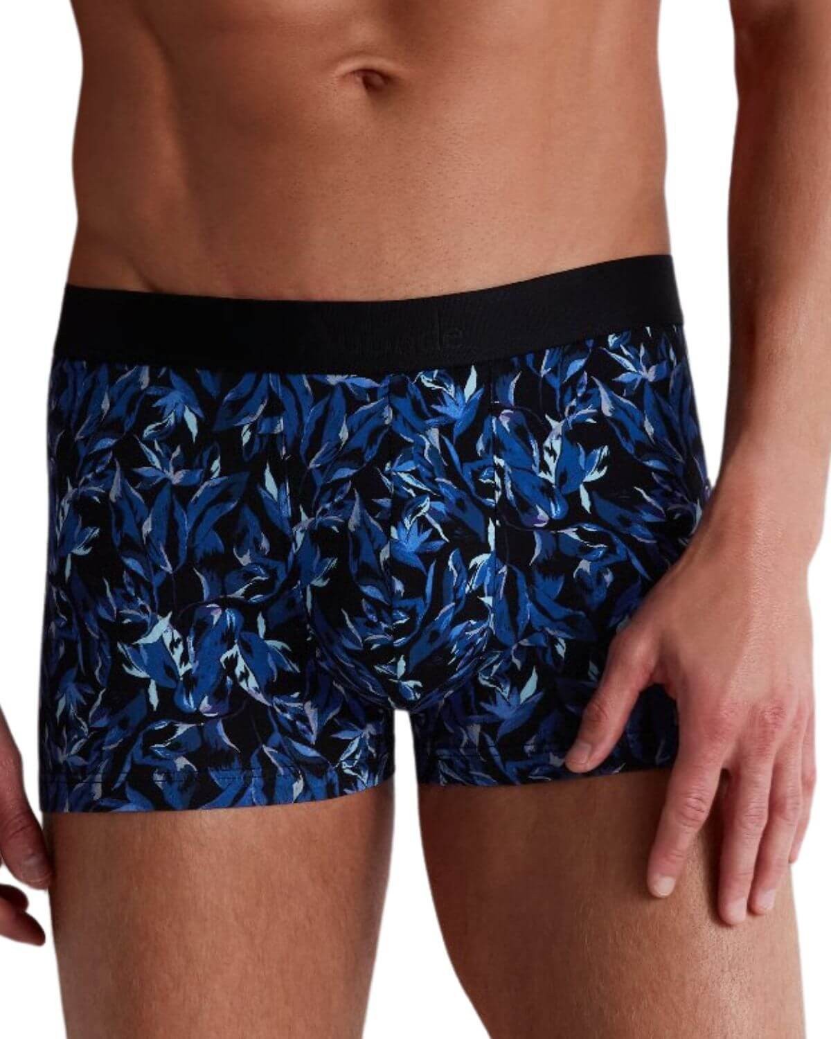 boxer-homme-coton-biologique-fleur-bleue-aubade-lingerie