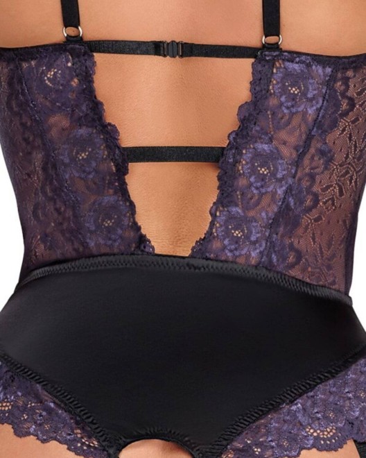 body-string-ouvert-dentelle-jarretelles-cottelli-lingerie-violet