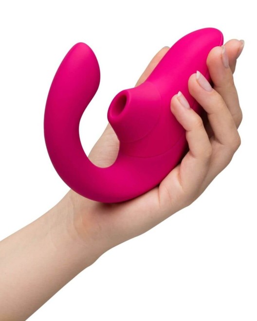 double-stimulateur-clitoris-point-g-womanizer-blend-fuchsia