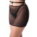 Mini-Jupe Noire Transparente – Dessous Interdits