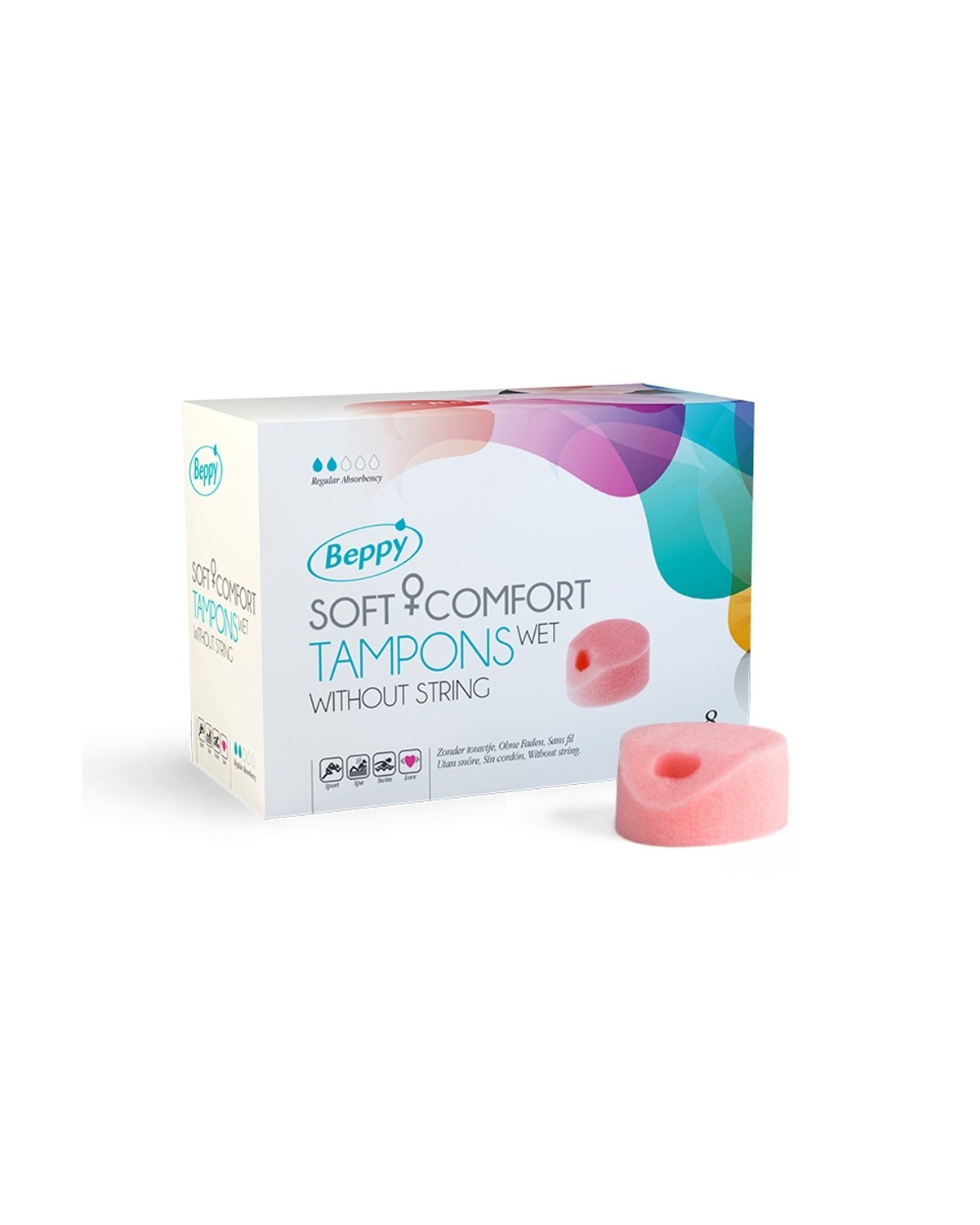 Tampons Beppy Soft-Comfort Wet par 8